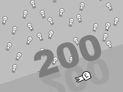 200 Followers!