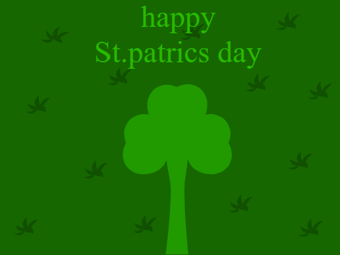 happy St.patrics day
