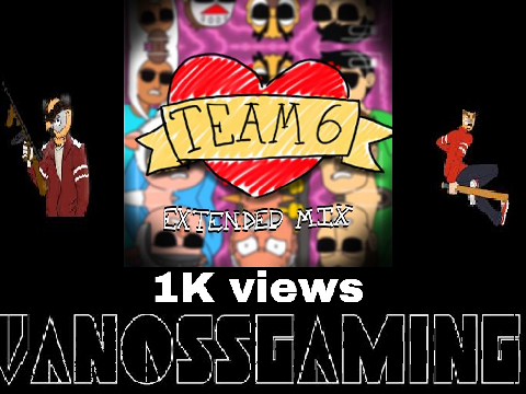 1K vanossgaming team 6 rap remix