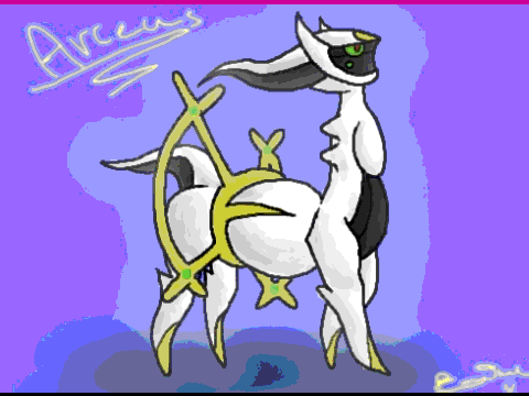 Arceus Drawing Contest-my entry