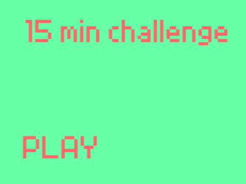 15 min challenge