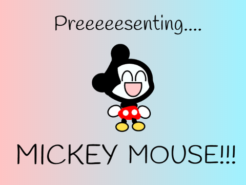 Mickey Mouse Contest Entry!