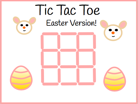 Tic-Tac-Toe (Easter Version)