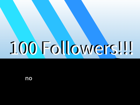 100 Followers!