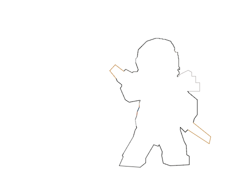 Lego Ninja Pen Drawing