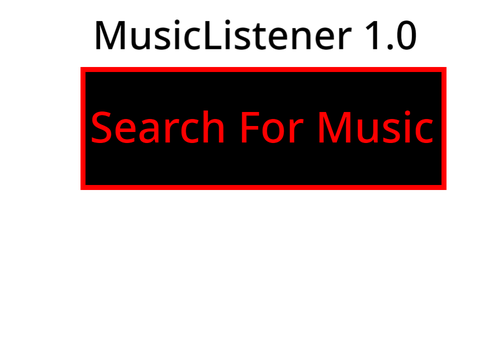 MusicListener 1.0