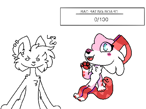 I will rate your characters uwu remix