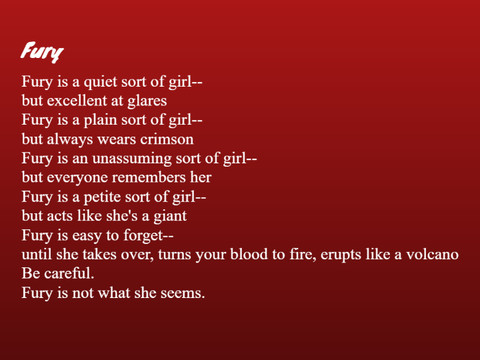 Fury: A Poem