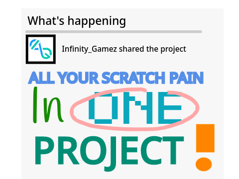 All your scratch pain in one project...