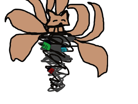 Kitsune Fox Tornado
