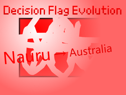 Decision Flag Evolution [  RWIHJGOIUDJHDFMFGKD → DFHBKJHKHJCXBKJHVBKJF ]  