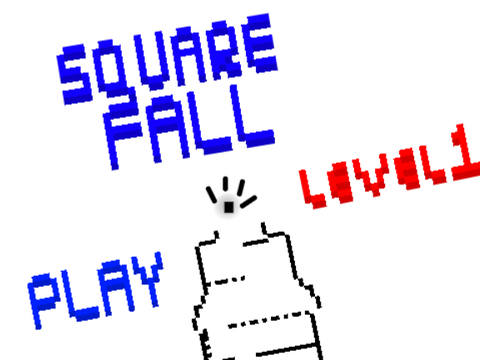 _SQUARE FALL_ epic level game! #games