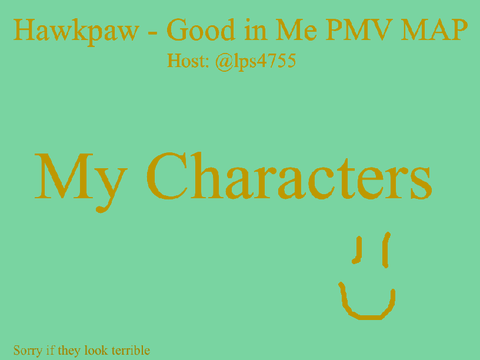 My Character Refs - Hawkpaw MAP