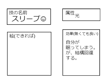 RPG技シート remix