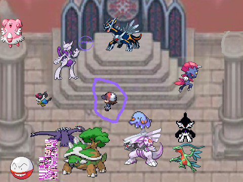 Add a pokemon to temporal tower!