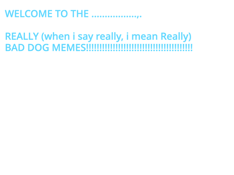 DOG MEMES