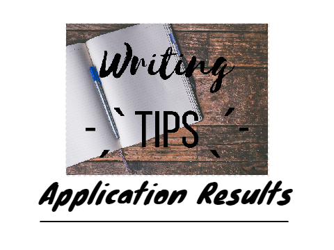 Application Results!