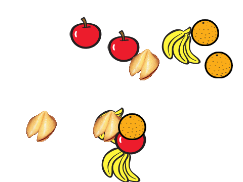 Falling Fortune cookies