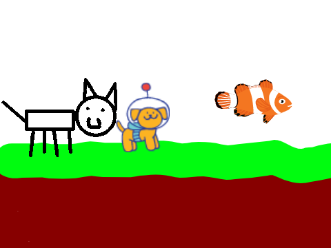 Martha cat run!