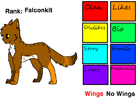 Warriors Rp:  Falconkit