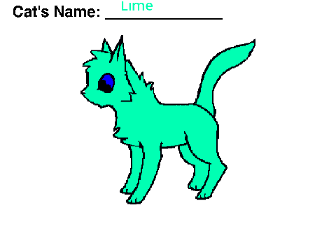 Warrior Cat Colouring Contest! -Closed- remix