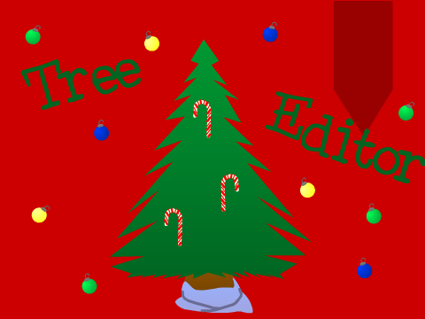 Charlie Brown Christmas Tree Editor!