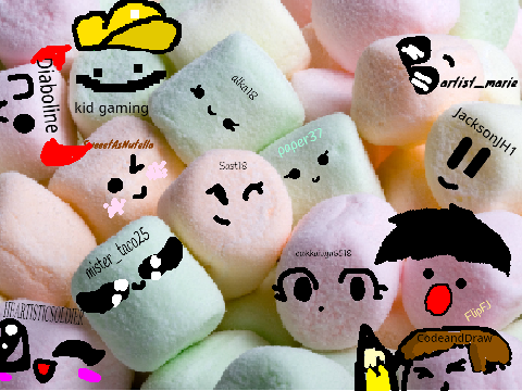 Add yourself as a marshmallow... c: remix remix