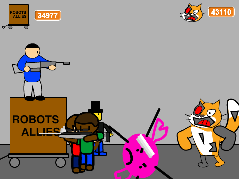 Pig005 Army Mission 6(66) : Cat-Breaker 3000 (enemy killer)