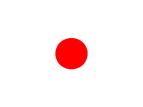 the colorful Japan flag