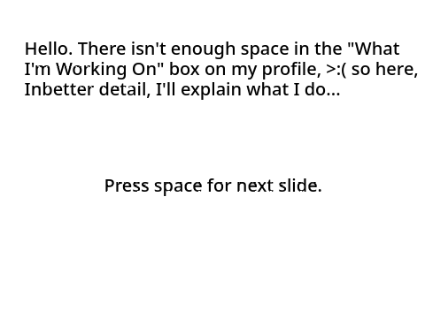 Instructions