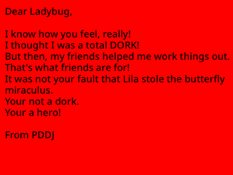 Dear Ladybug