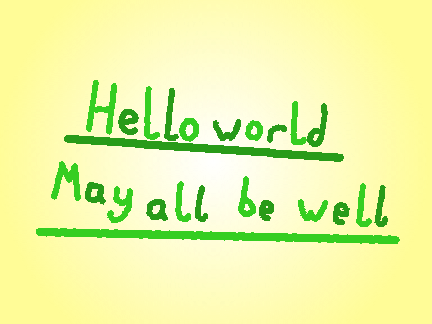 Hello world <3
