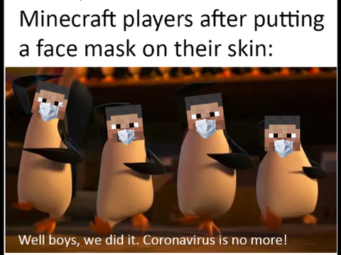 minecraft memes v1