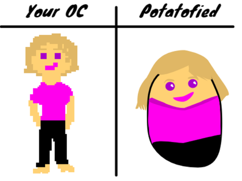 Deviana Magenta potatofied!