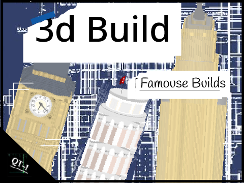 ►Famous Buildings 3d Build◄