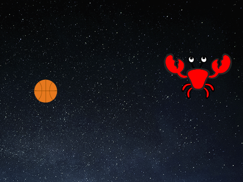 basket ball vs crab {new}