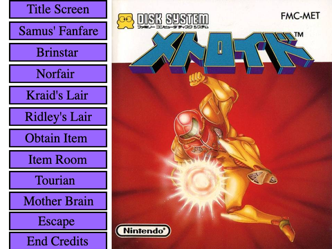 Metroid Full OST (Famicom) + SFX
