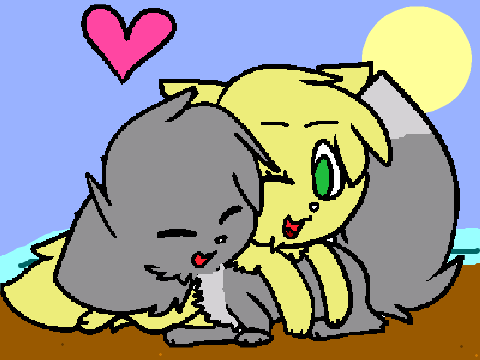 Silverfeather and Morningsun