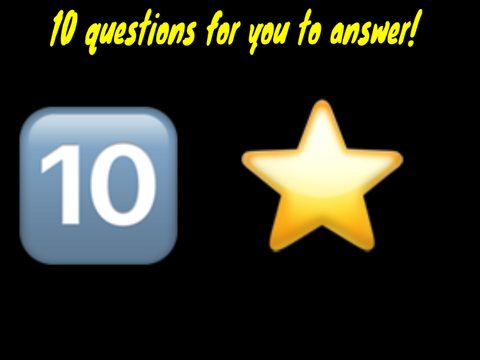 10 random questions for you to answer!