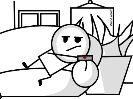 Watching TV