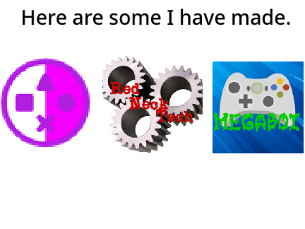 I can make logos.