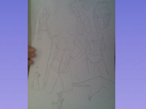 wip paper drawings ✧