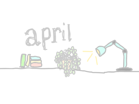 April Calligraphy