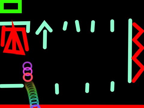 neon sign jumper a platformer