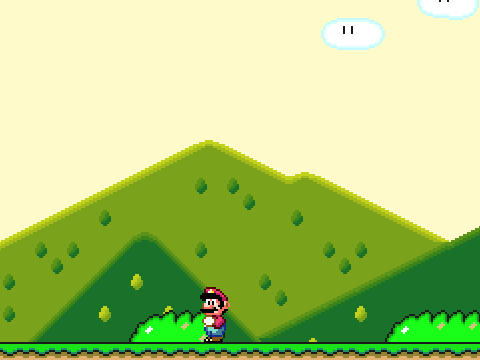 Super Mario World Scrolling Platformer   ★★★★    LOL