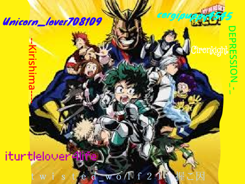SIGN IF YOU WATCH / LIKE BNHA / MHA! remix remix remix remix remix remix