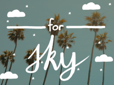 spring gift exchange - for sky
