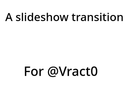 Backdrop transition - Swirl effect