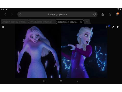 Scratch cat as elsa in frozen 3