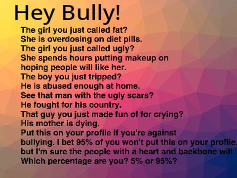 Help Stop Bullying. Remix This remix